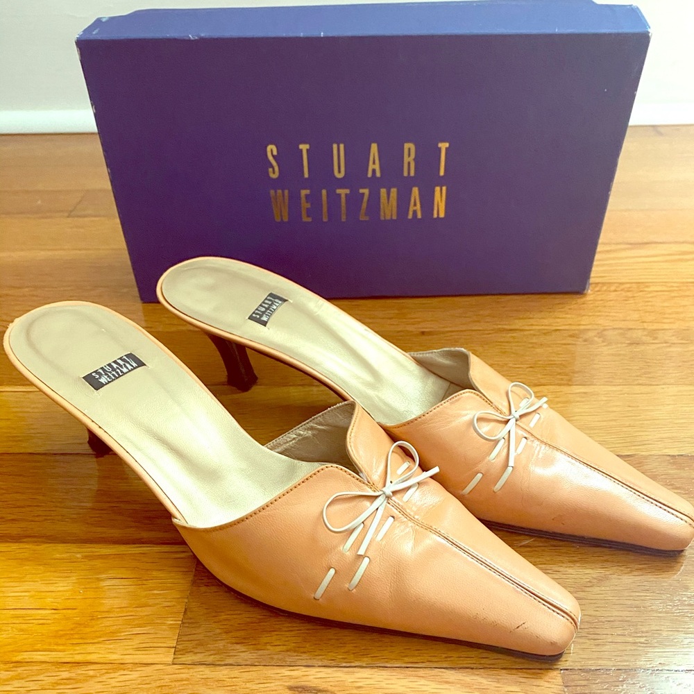 Stuart Weitzman Kitten Heel - Quasar Size 9 W Box - image 1